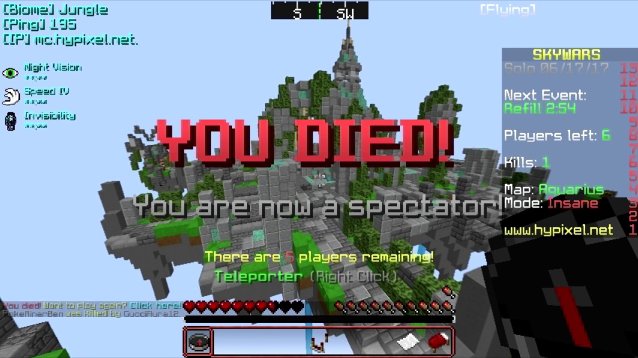 Hypixel Skywars Funny Moments - Better than Skeppy