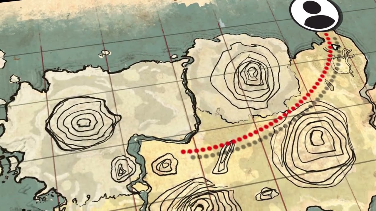 Map animation