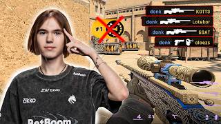 Donk vs Smart FACEIT Enemies | 4758 ELO