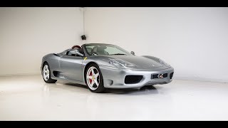 Career Overview GVE London: FERRARI 360 SPIDER F1 (2001)