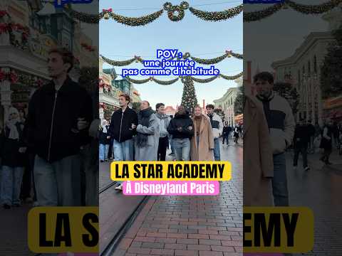 Une masta dinguerie de journée à Disneyland Paris pour fêter la nouvelle année de la Star Academy ✨
