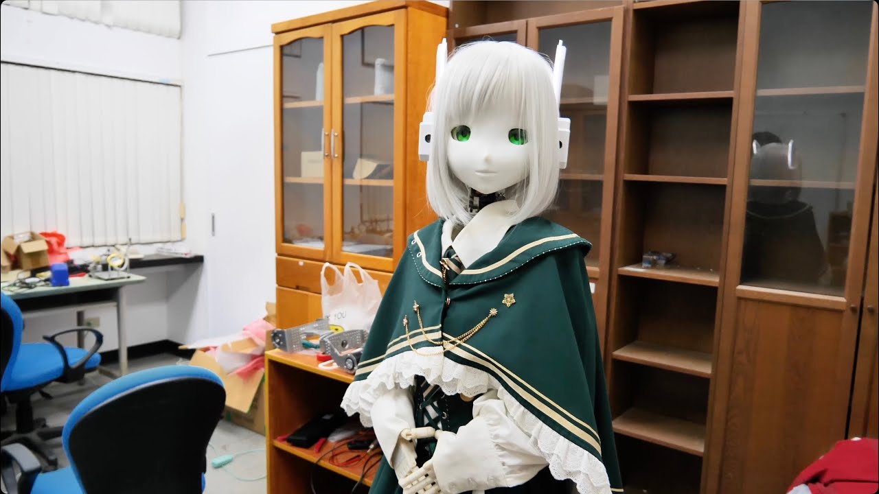 Hoshi Zero (惑星靈) robot @ NCKU, Tainan, Taiwan (2025.10) [4K60]