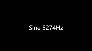 Sine 5274Hz Audio Only