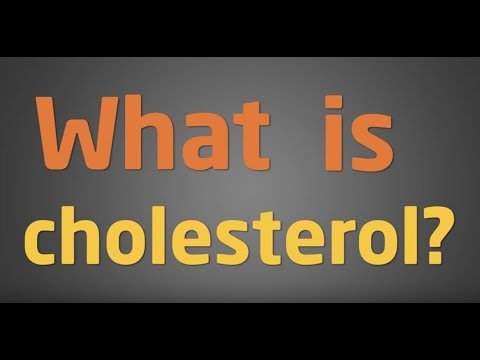 What causes high cholesterol?