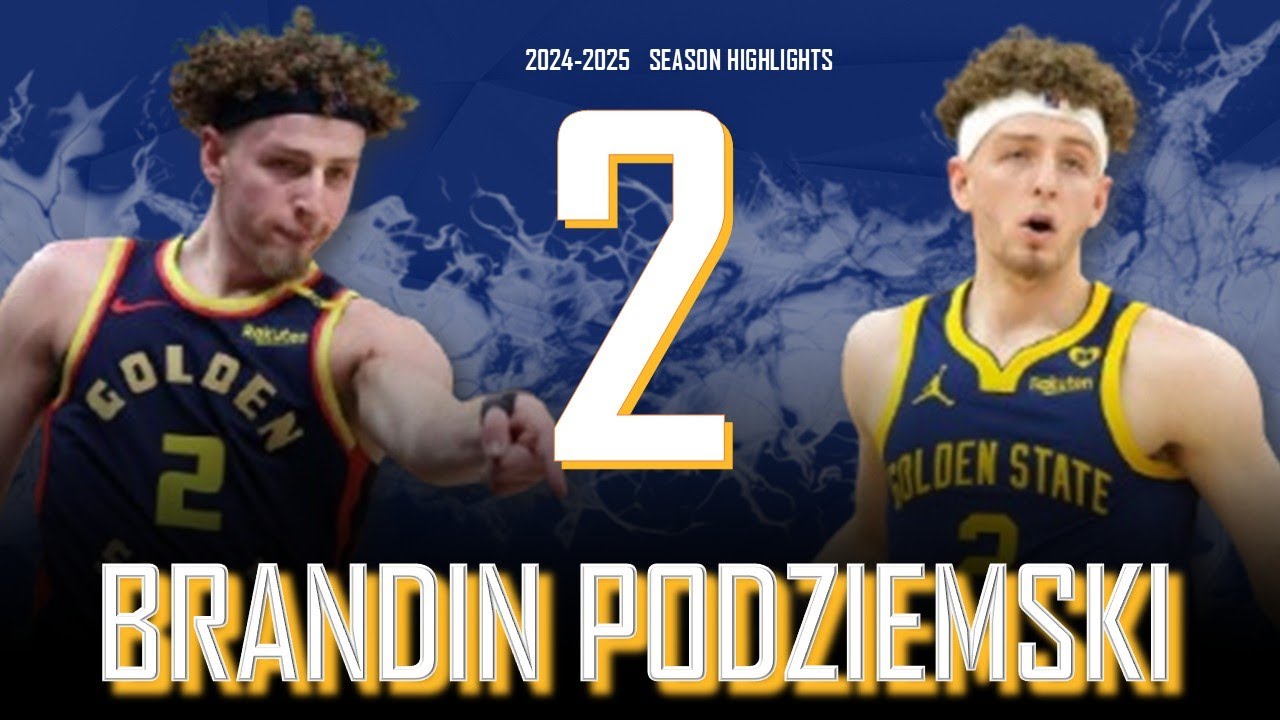 Brandin Podziemski || 2024-2025 Golden State Warriors Highlights