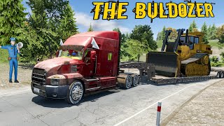 🔥 Heavy Bulldozer 🚧Transport Monster Bulldozer ✅ Truck Simulator Big Rigs gameplay  screenshot 3