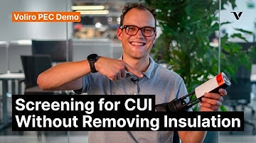 Corrosion Under Insulation Screening  Voliro T Aerial Pulsed Eddy Current  Demo