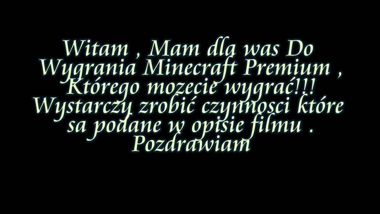 Konkurs / Losowanie ! Wygraj Gift Code Do Minecrafta ! Wyniki : 20