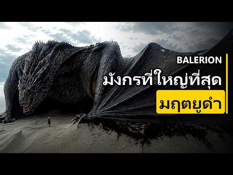 Balerion มังกรที่ใหญ่ที่สุด แห่ง Game of Thrones | มฤตยูดำ