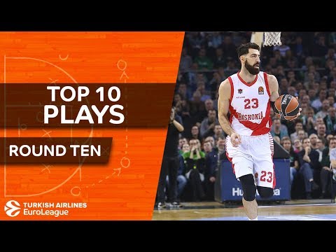 Top 10 Plays  - Turkish Airlines EuroLeague Regular Season Round 10