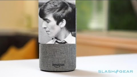 Introducing: The George Harrison Amazon Echo