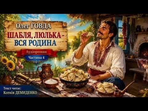 ШАБЛЯ, ЛЮЛЬКА   ВСЯ РОДИНА  Аудіороман Частина 4