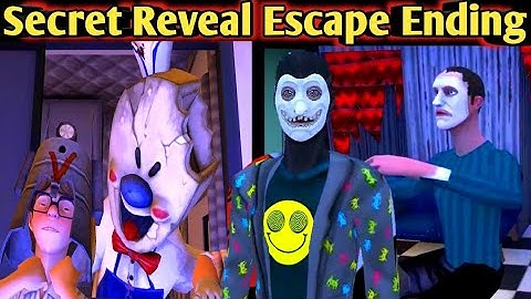 Smiling X Corp 2 Vs Ice Scream 3 Secret Reveal Escape Ending Scenes