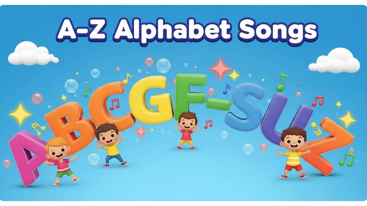 A–Z Alphabet Songs🎵✨