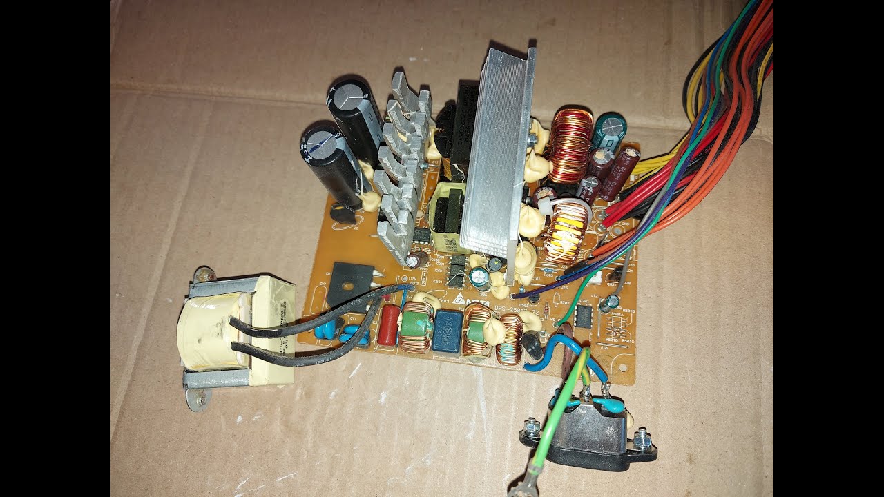 Alimentation PC Acer Delta Electronics DPS-250AB-22D - YouTube