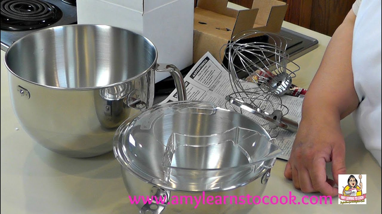 KitchenAid 3 Quart Bowl & Combo Whip for 6 Quart Mixers