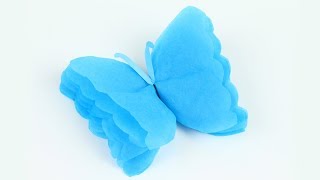 Blue Tissue Paper Hearts Make Two Fun Art Projects · Craftwhack