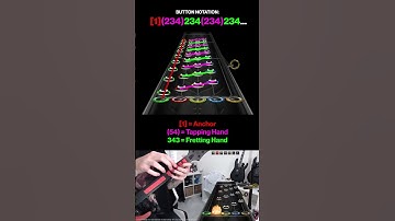 How to hit the Ascending Quadruplet Pattern on Clone Hero