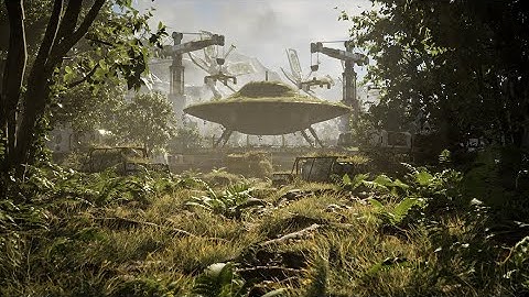 Abandoned UFO Research Facility | Unreal Engine 5 Environment