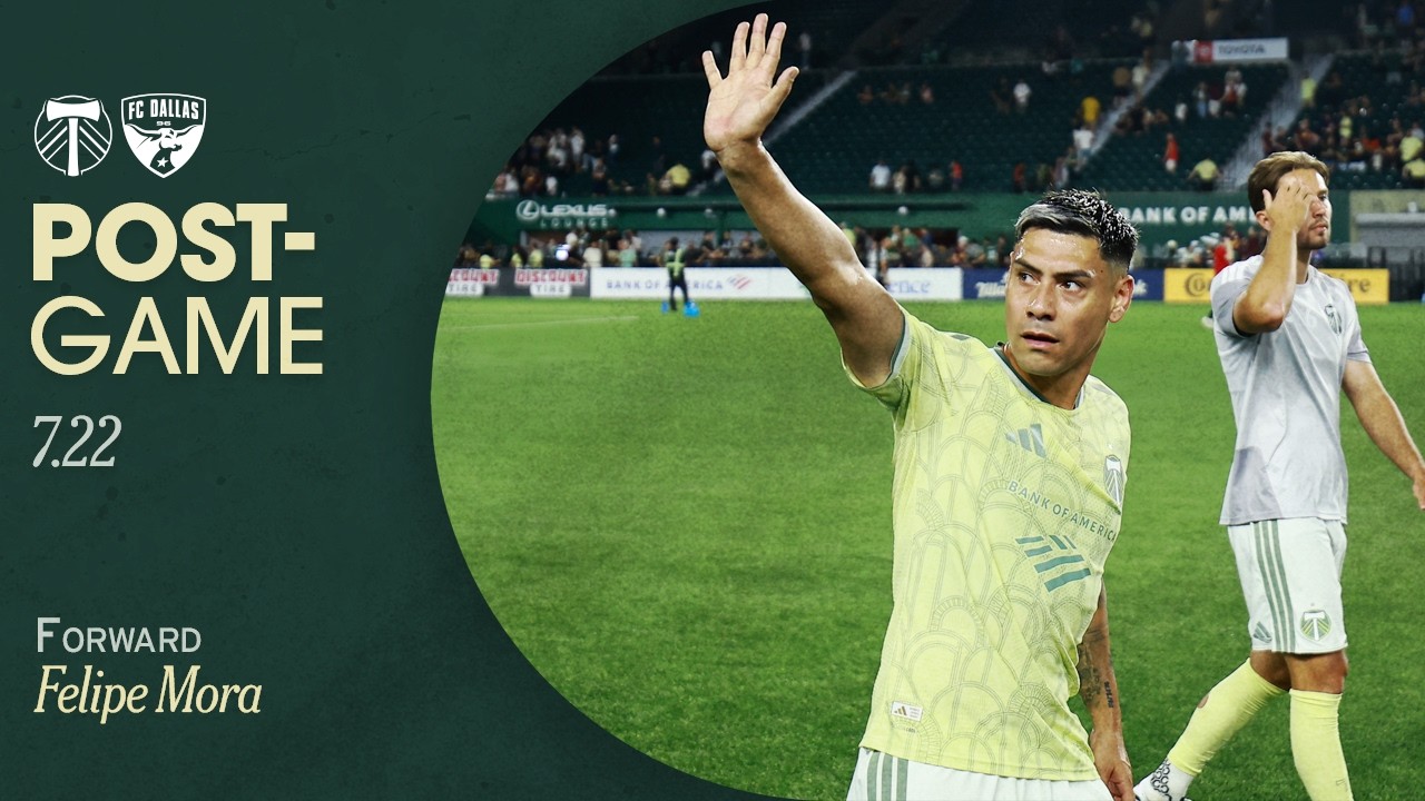 "I'm happy to score again after so long" | Mora on his goal, draw with Dallas