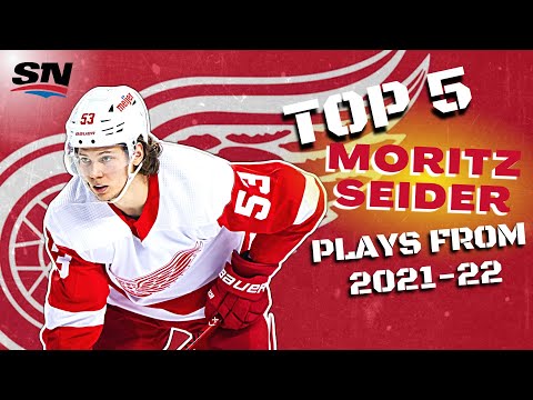 Top 5 Moritz Seider Plays Of The 2021-22 NHL Season