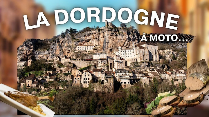 La Dordogne: Découverte du département à moto (24) #motovlog #voyage#roadtrip