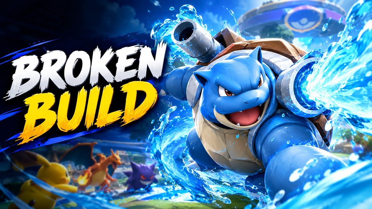 Blastoise Is BROKEN in Pokémon UNITE! 🌊 - YouTube