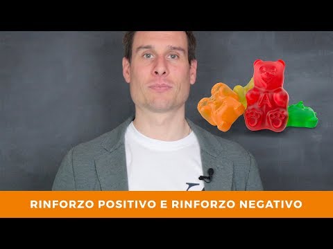 Video: Cos'è un rinforzo positivo e negativo?