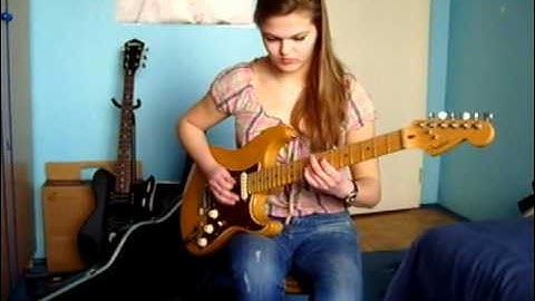 Pink Floyd - Comfortably Numb solo cover (Sylwia Urban)