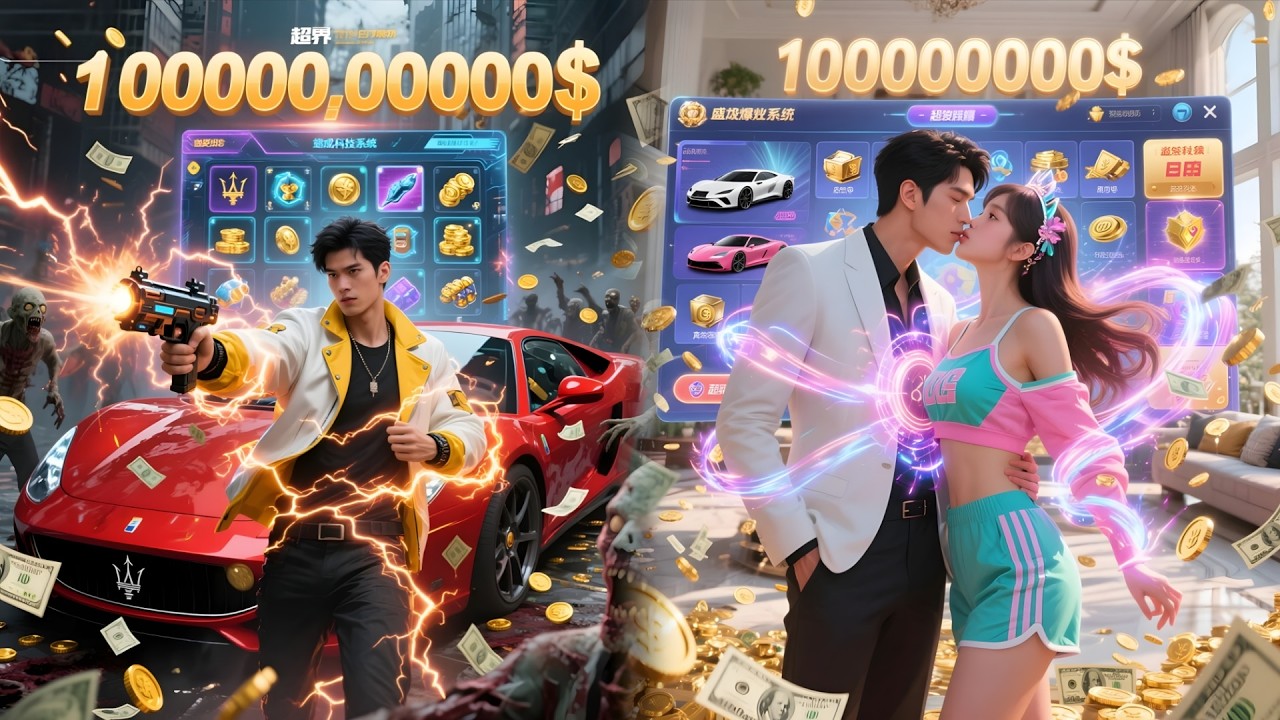 Young Man,Zombie Apocalypse Superpowers,Reborn in Poor Era—Makes Fortune with Space Sys,Future Tech.