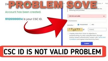 csc id is not valid Problem solve|2024| #csc #carryminati