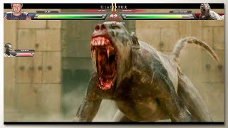 Angry Baboon Attack With Healthbars