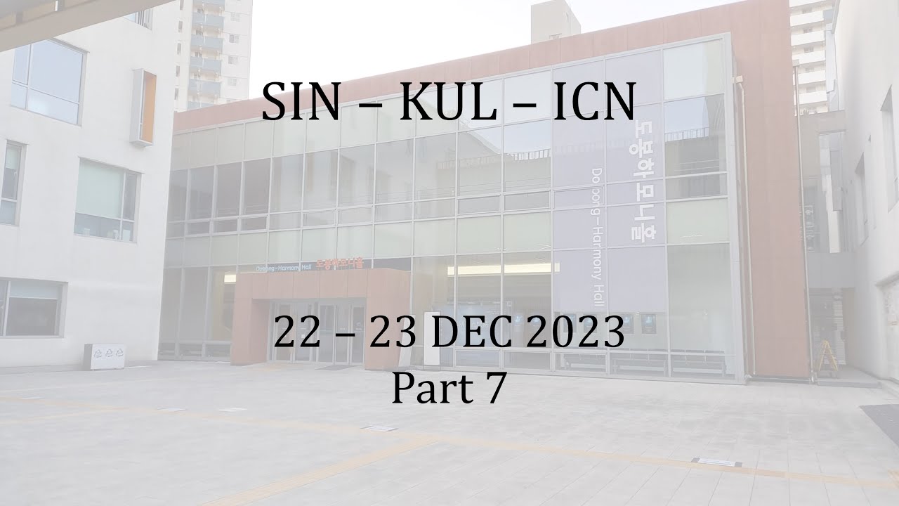 Hongik University station - Back to Korea in winter (Part 7)