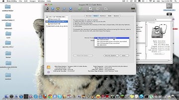 How to format external hard drive Mac OS X