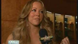Mariah Carey. Interview after the Grammy. 2006