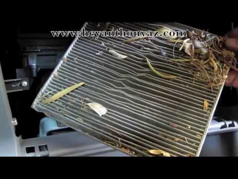 2008 Toyota Corolla Dirty Cabin Air Filter Toyota Repair 85016