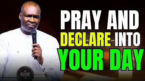 COMMANDING THE DAY EARLY MORNING PRAYER POINTS || APOSTLE JOSHUA SELMAN 