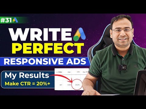Google Ads Course | How to write Perfect Responsive Ads  | Part#31 | UmarTazkeer