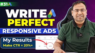 Famous Google Ads Course | How to write Perfect Responsive Ads  | Part#31 | UmarTazkeer Profile