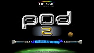 POD 2 - Multiplayer Online - Sega Dreamcast - Intro &amp; Title Screen