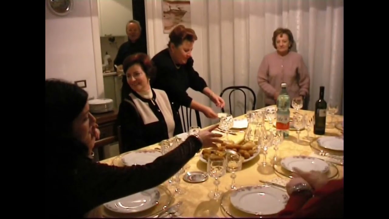 NATALE 2002 a Vasto 1 Cena della Vigilia