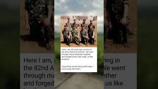 40 Years Later: Former 82nd Airborne Soldier Reflects on Brotherhood and Service