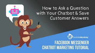 MobileMonkey Quick Question Widget Tutorial screenshot 1