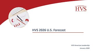 The HVS Forecast Webinar 2026—The Road Ahead: Hotel Valuations, Investment Trends, & Market Dynamics