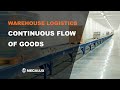 Warehouse logistics - Continuous flow of goods