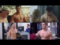 Yummy sexy shirtless male stars in a movie or series