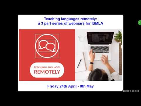 Teaching languages remotely: Session 2: Flipgrid and Padlet to promote speaking and listening skills