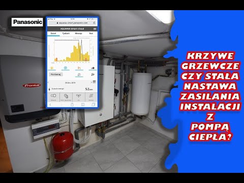 KRZYWE GRZEWCZE CZY STAŁA NASTAWA ZASILANIA INSTALACJI Z POMPĄ CIEPŁA