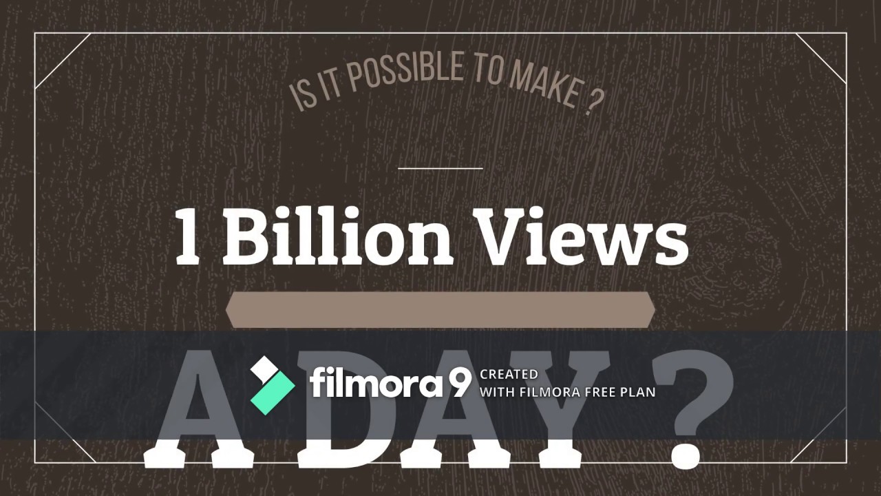 1 Billion Views in 1 Day YouTube