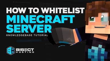 How to Whitelist a Minecraft Server!